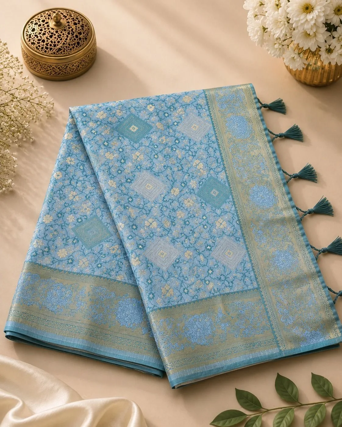 COTTON & LINEN SAREES 3