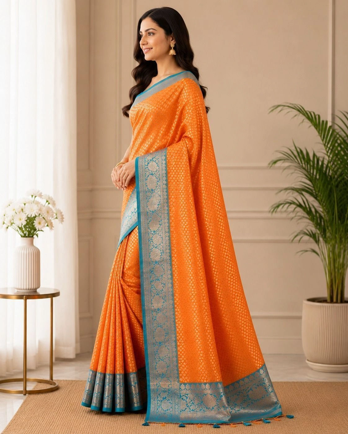 SOFT SILK BUTTA SAREE 2