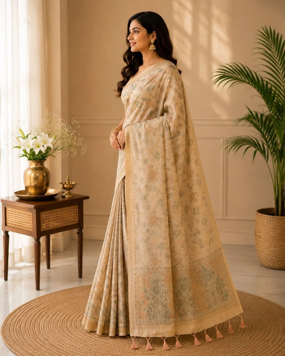 MIXED COTTON SAREE 2