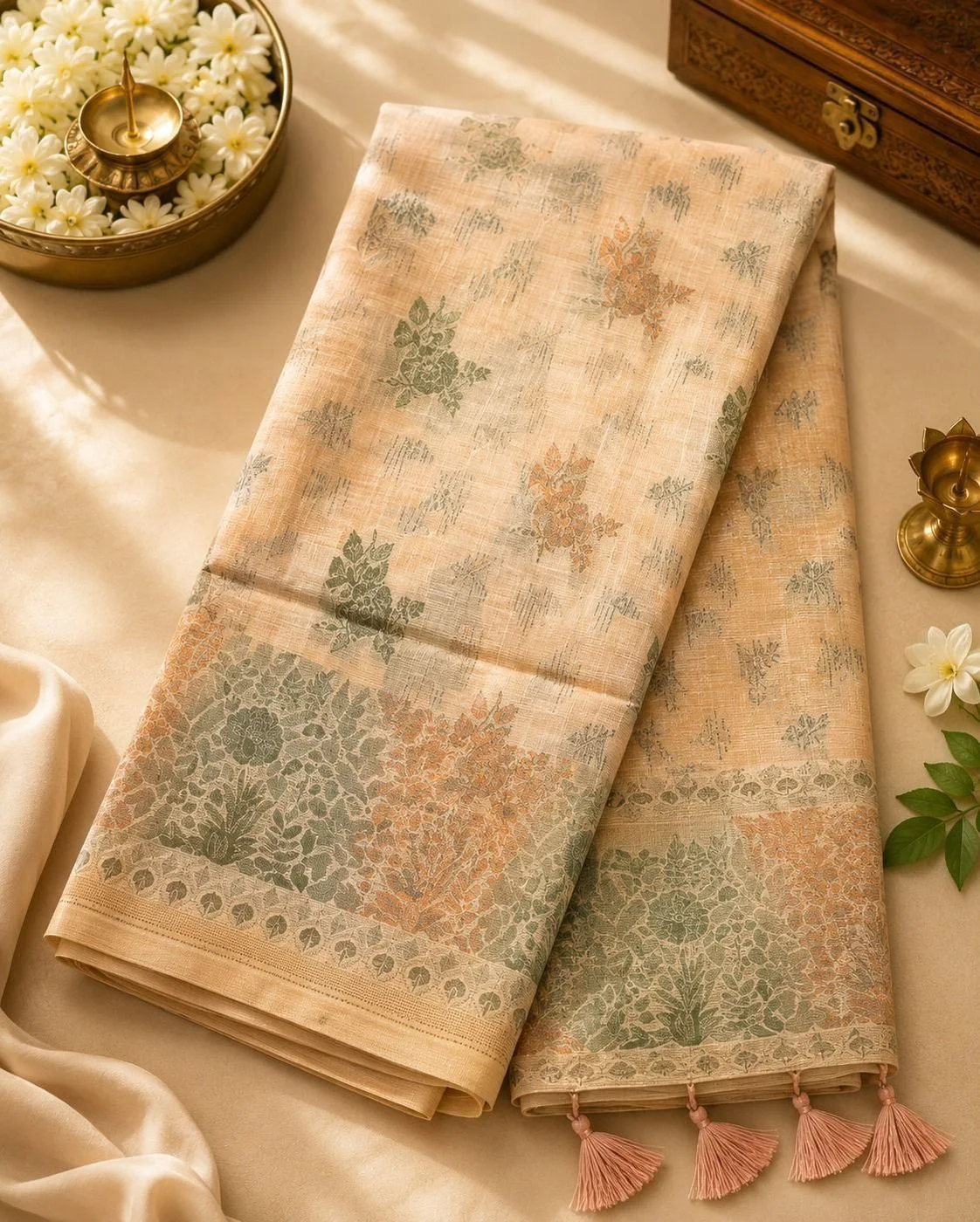MIXED COTTON SAREE 3