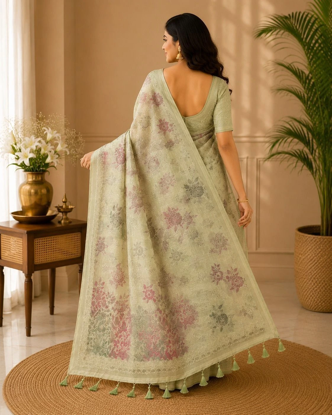MIXED COTTON SAREE 2