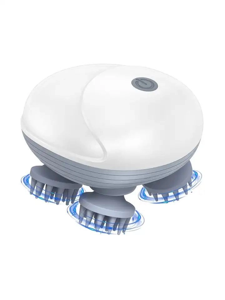 Electric Scalp Massager for Hair & Body | Rechargeable Deep Tissue Head Massager