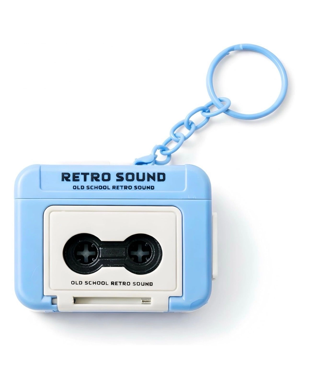 Retro Mini Radio Tape Recorder Keychain with Voice Recording & Playback 5