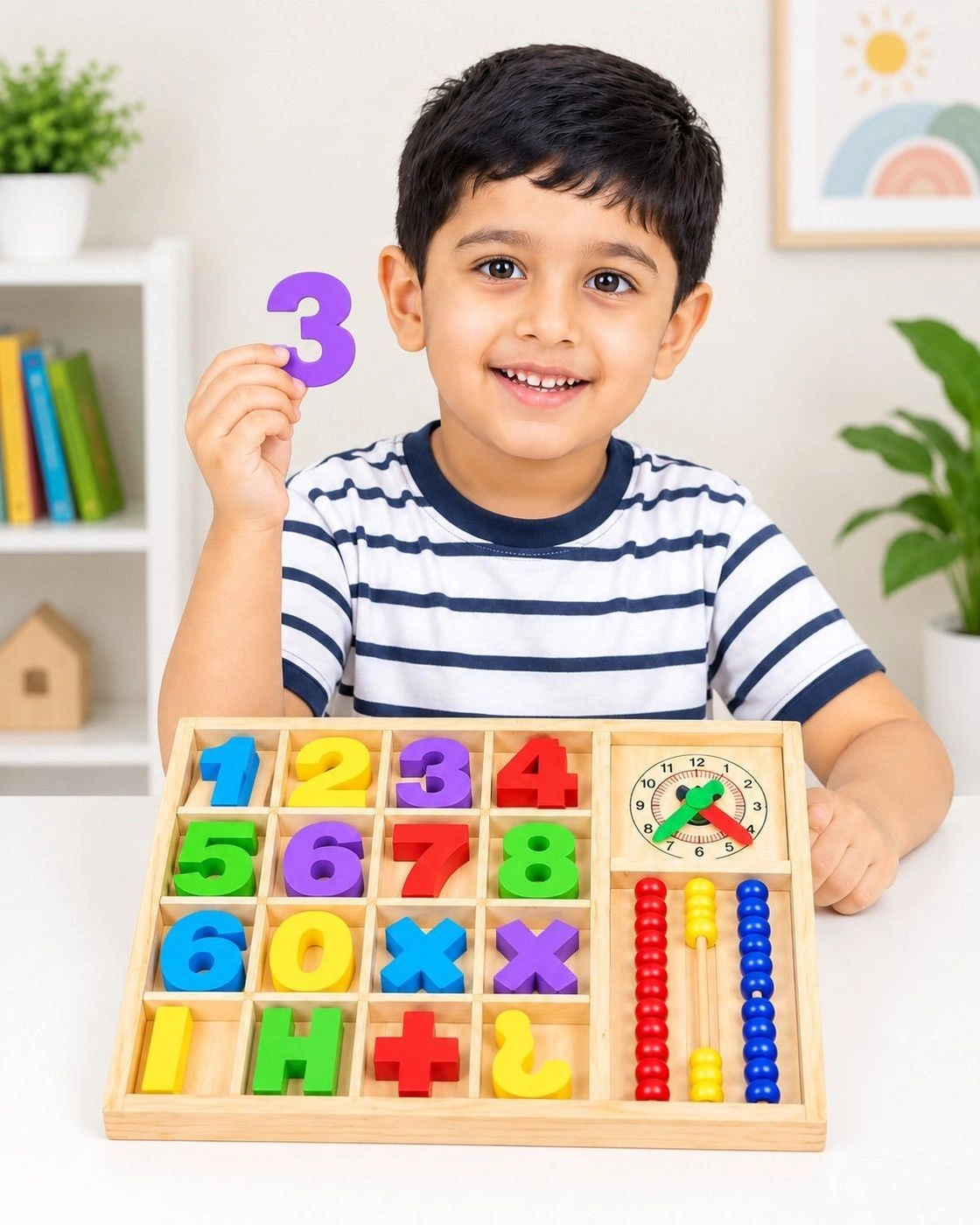 Interactive Learning Board for Kids – Educational Number & Counting Activity Toy 2