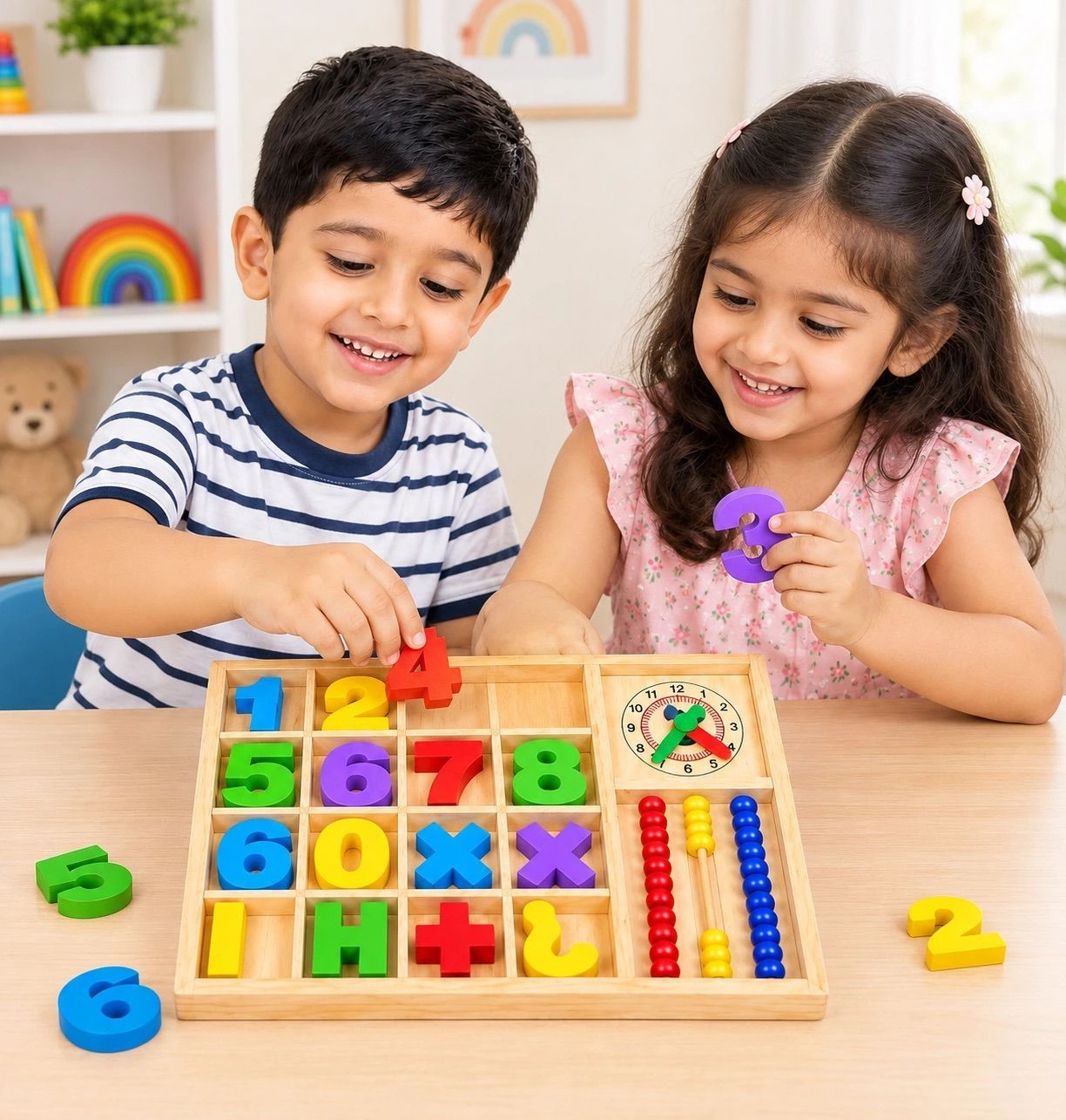 Interactive Learning Board for Kids – Educational Number & Counting Activity Toy 3