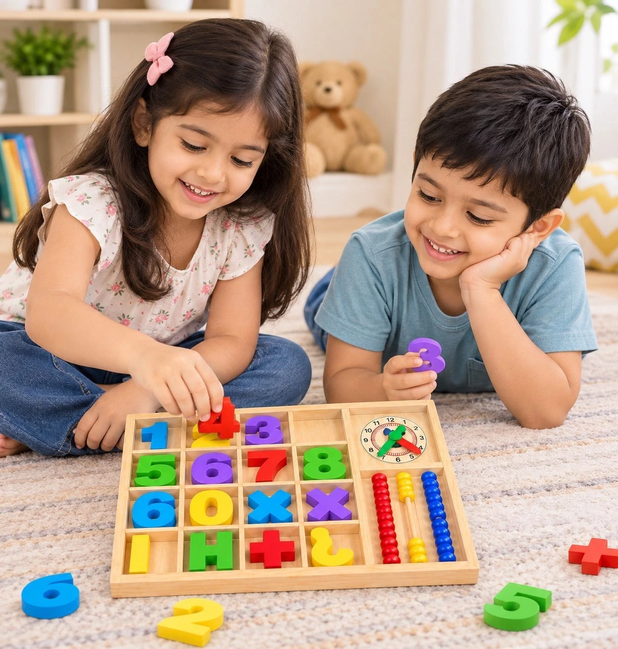 Interactive Learning Board for Kids – Educational Number & Counting Activity Toy 4