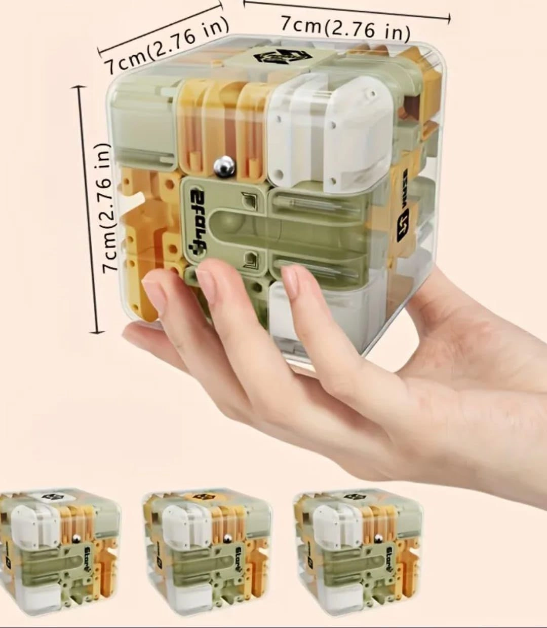 3D Maze Cube Ball Puzzle Game for Kids 1