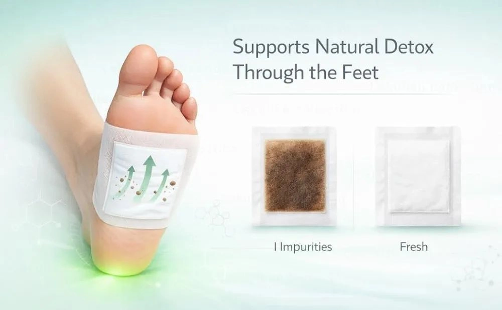 Foot pad | FOOT PAD | Men & Women Natural Cleansing 10 Pcs Organic Weight Loss Detox 2