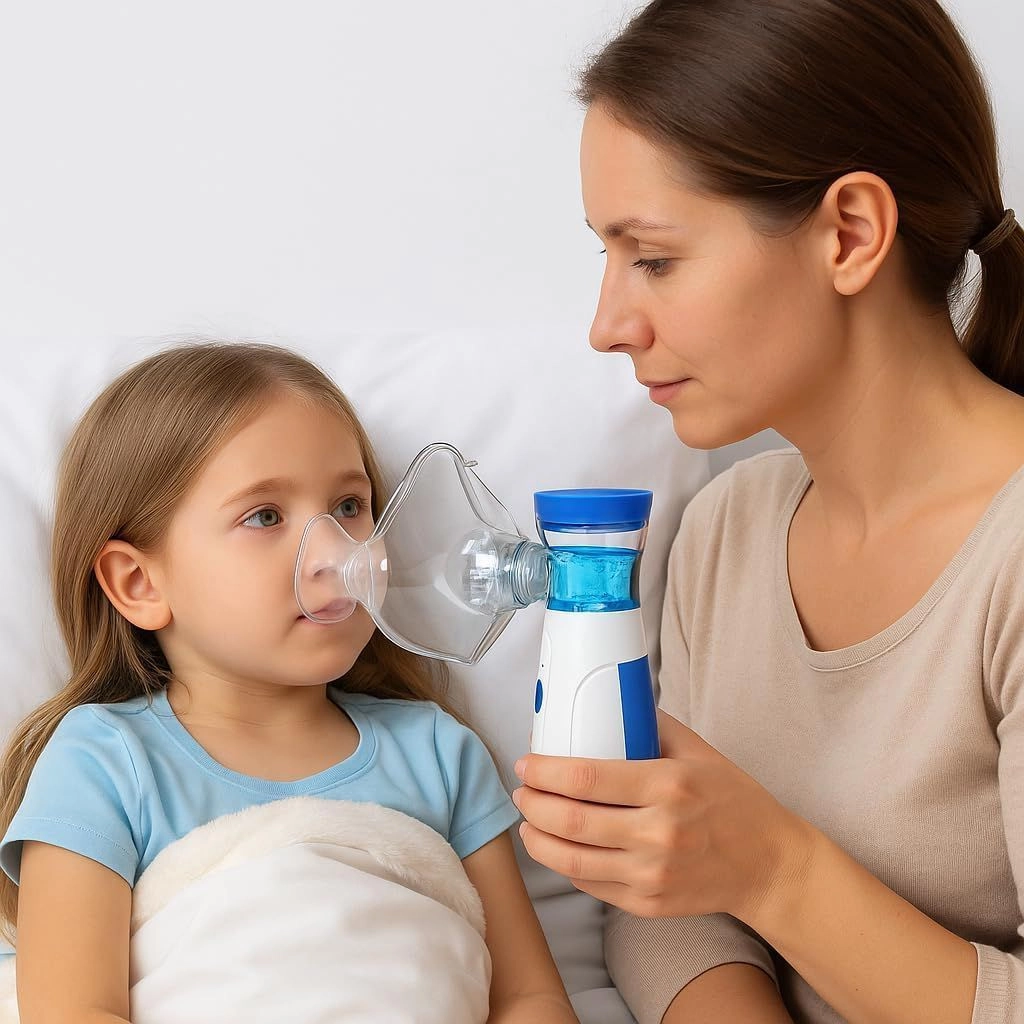 Portable Rechargeable Mesh Nebulizer for Adults & Kids 1
