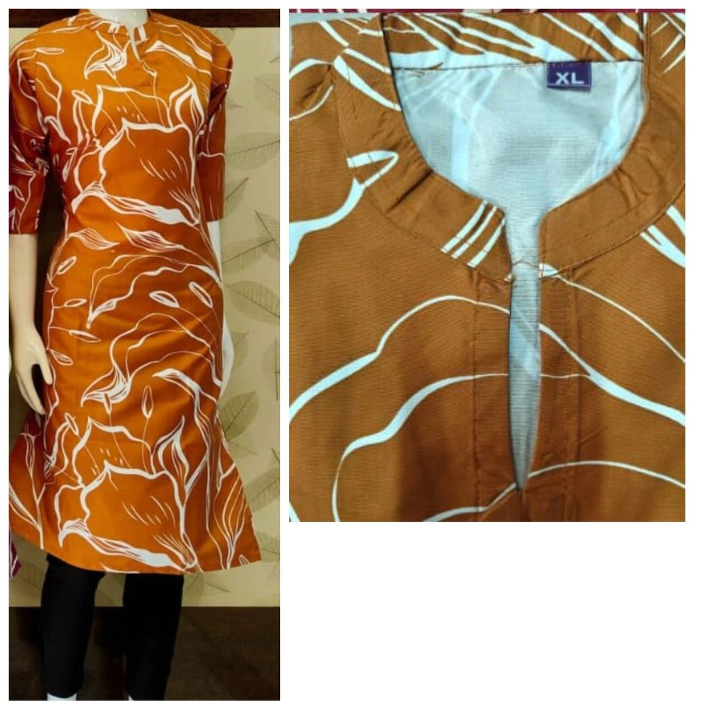 Laffer Cotton Kurtis( Combo offer 299/- single pcs/ 2pcs combo 599 / 3pcs combo 899) 2