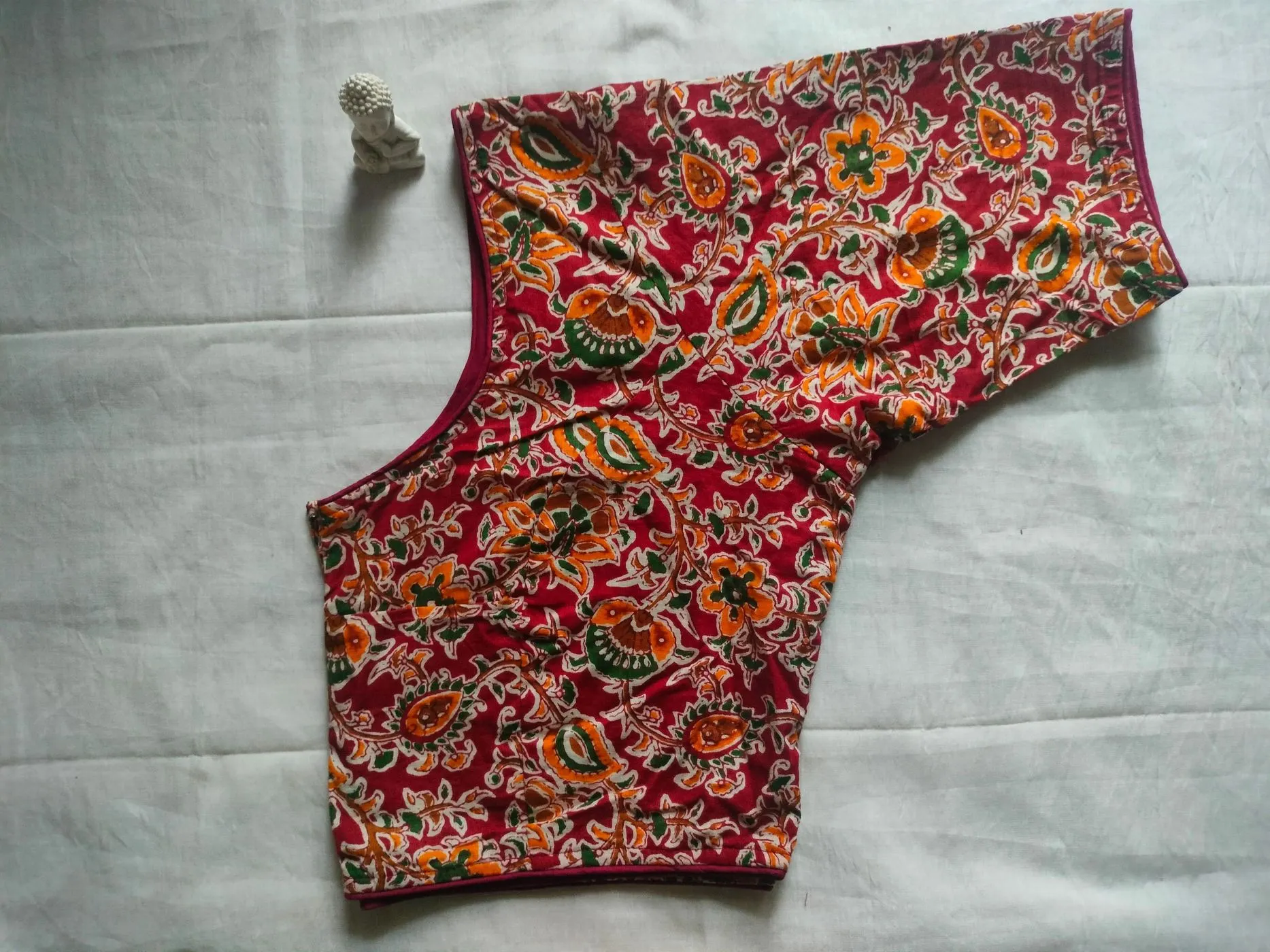Kalamkari Cotton Blouse 2