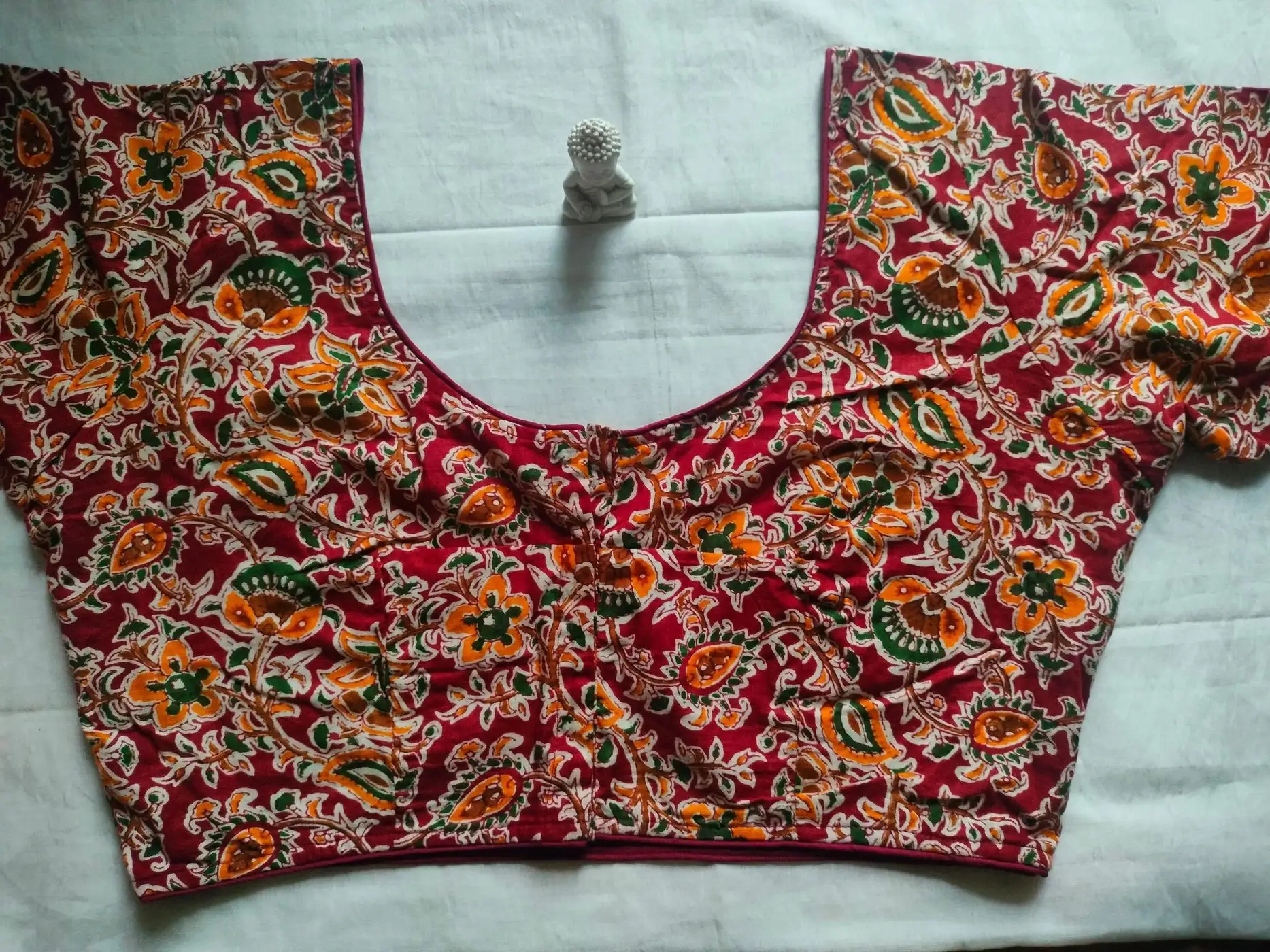Kalamkari Cotton Blouse 3
