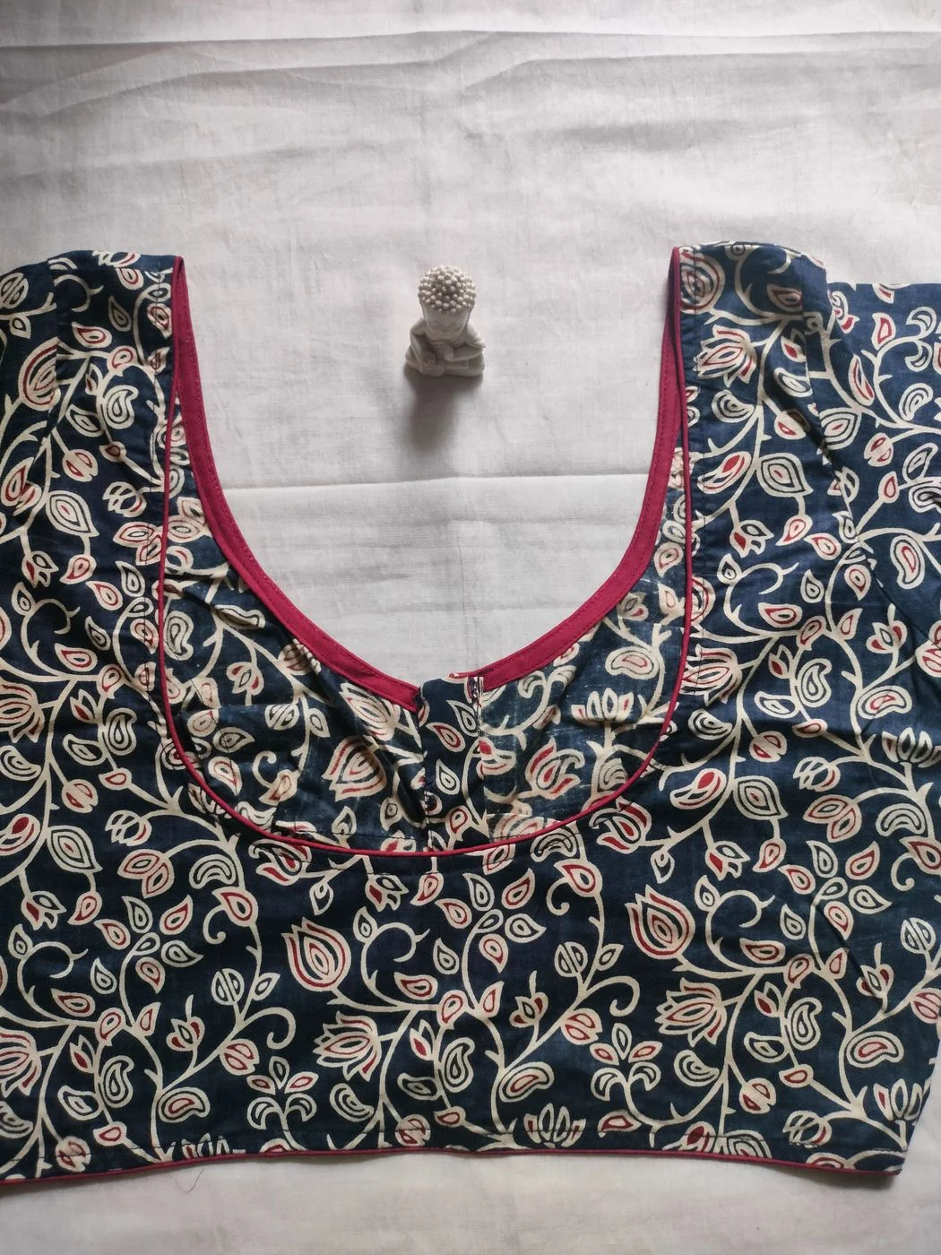 Kalamkari Cotton Blouse 10