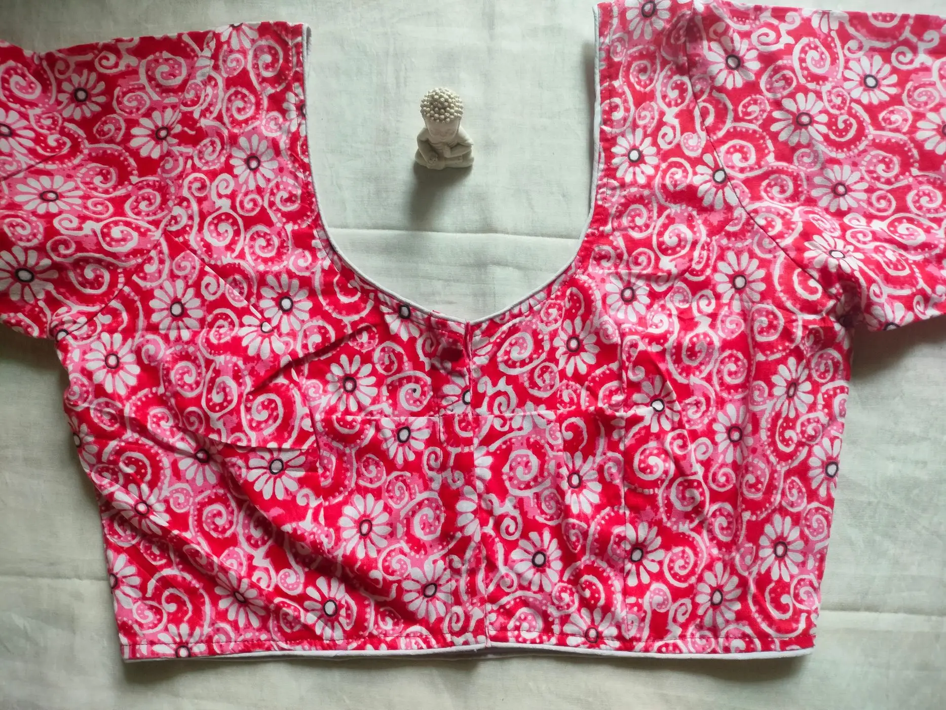 Kalamkari Cotton Blouse 12