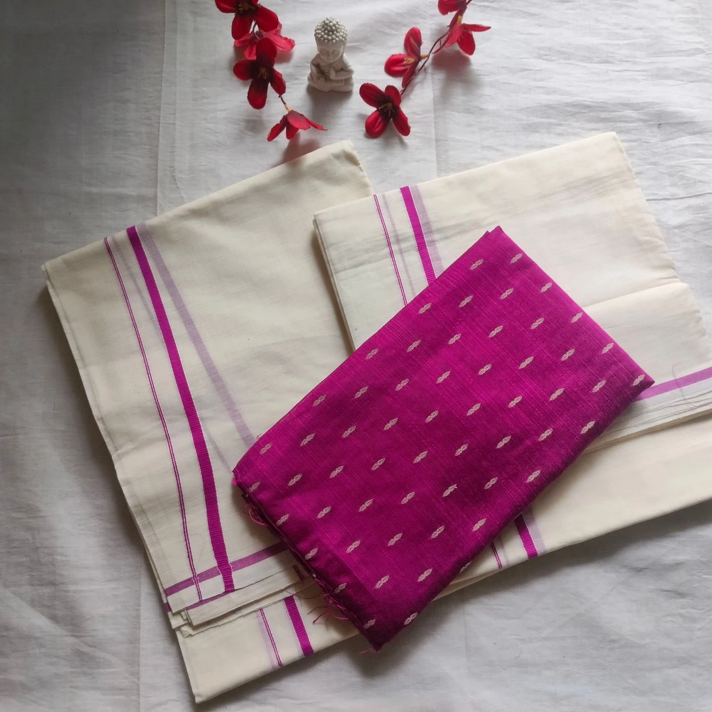 🌿 Kuthampally Puliyilakkara Set Mundu 🌿 3
