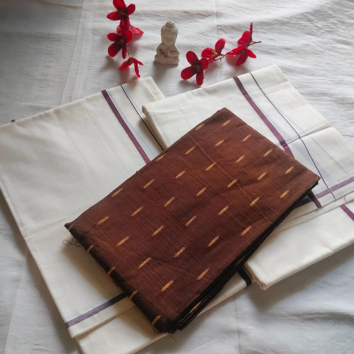 🌿 Kuthampally Puliyilakkara Set Mundu 🌿 3