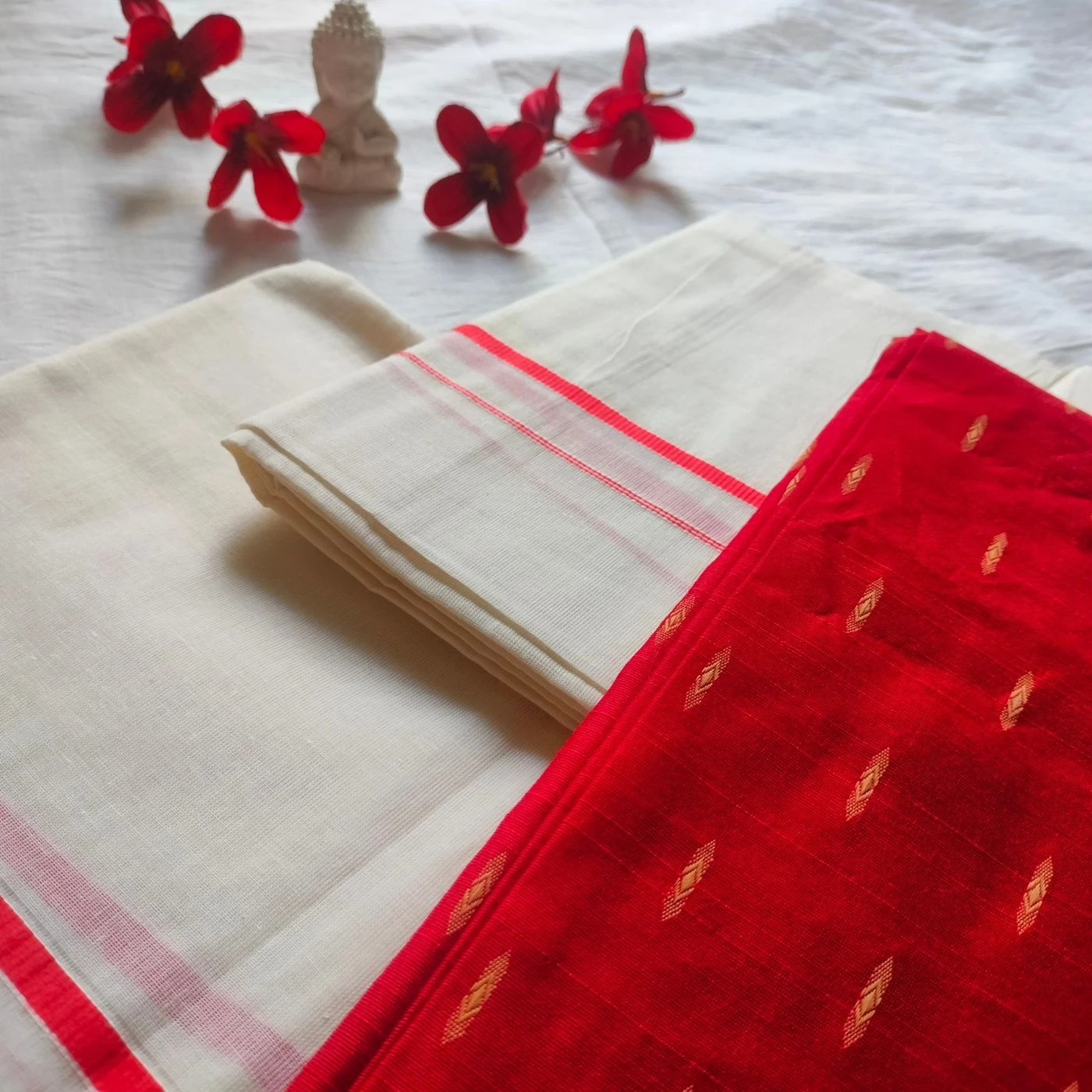 🌿 Kuthampally Puliyilakkara Set Mundu 🌿 1