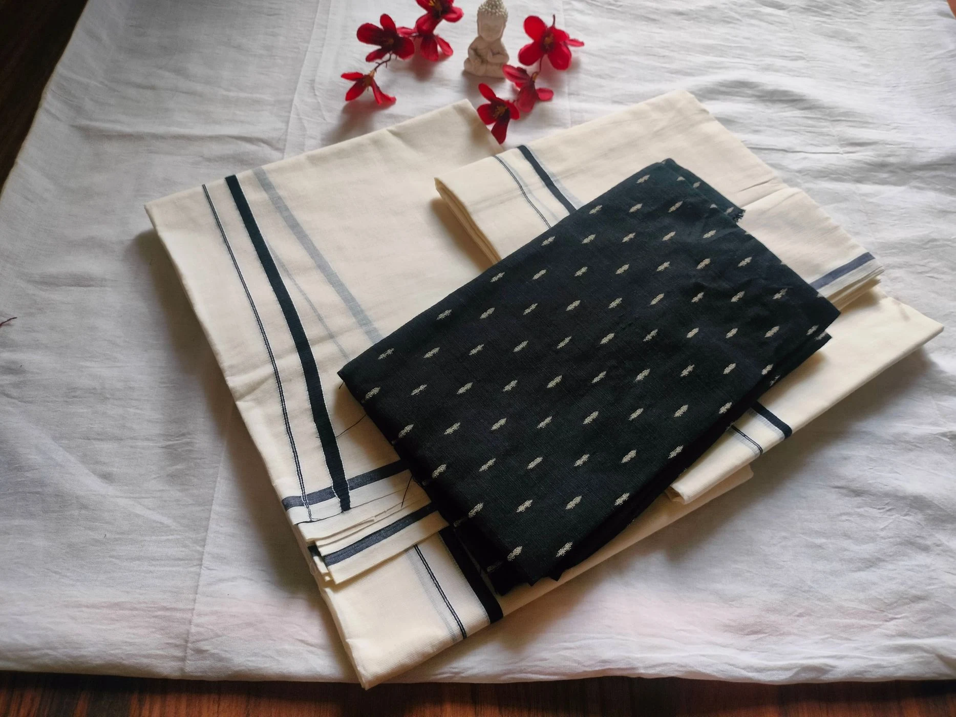 🌿 Kuthampally Puliyilakkara Set Mundu 🌿 3