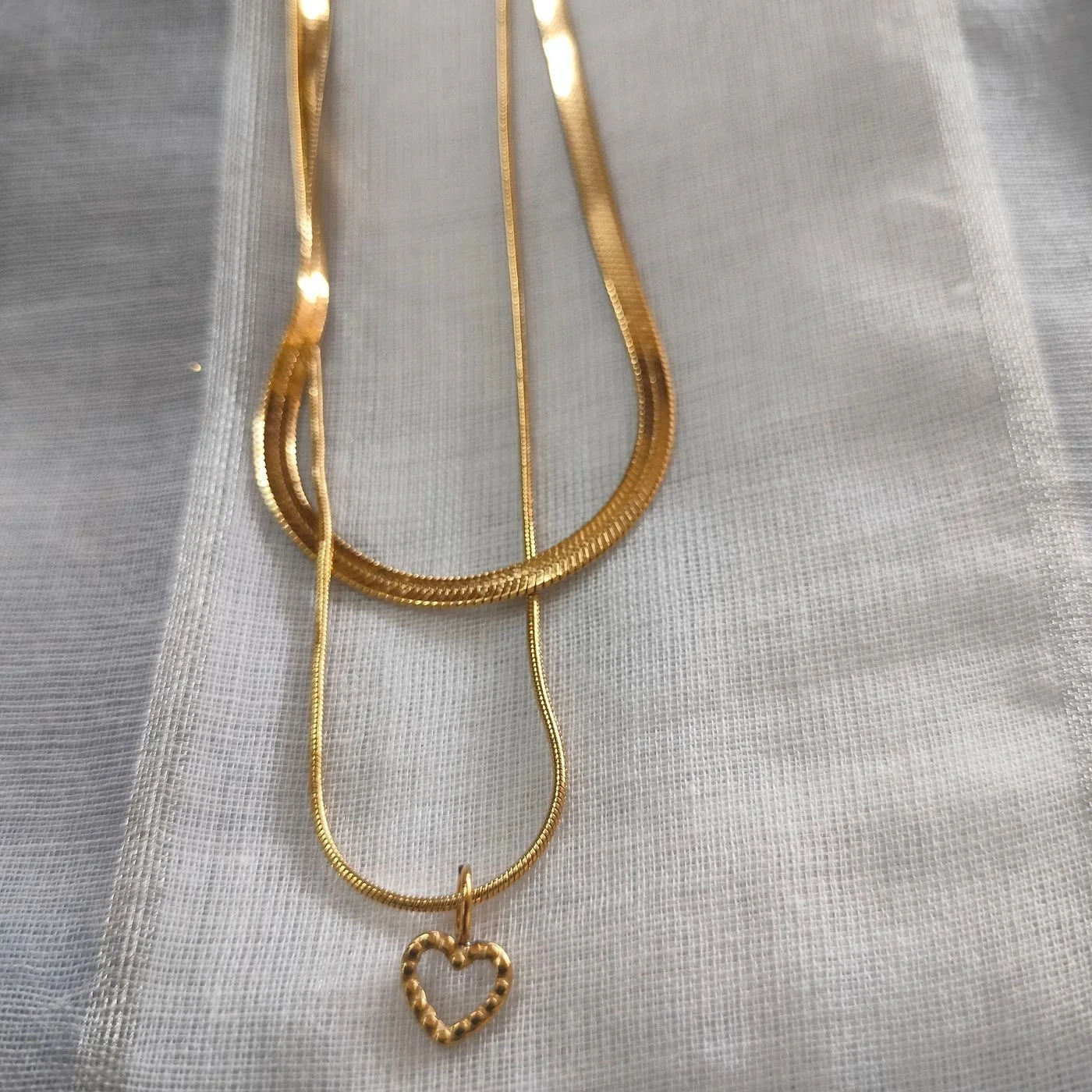 Double layered Anti Tarnish Chain 2