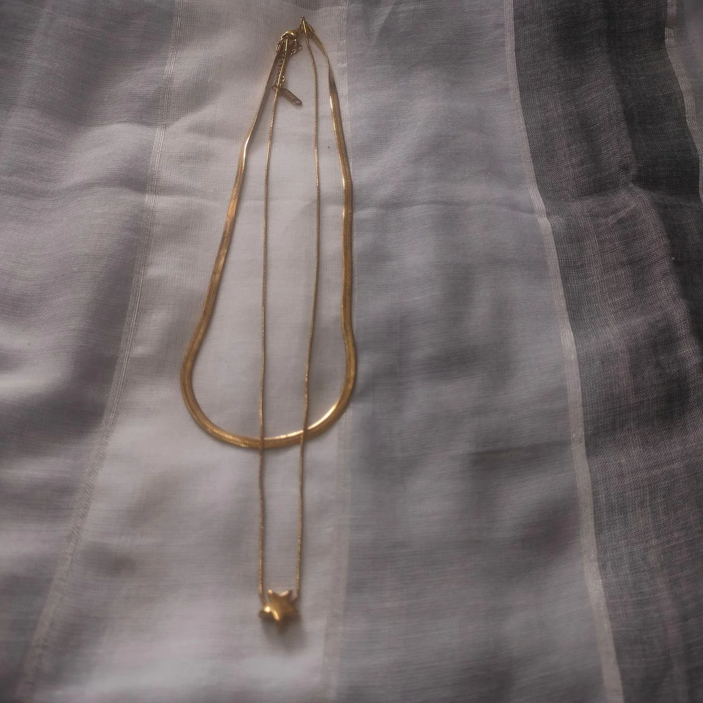 Anti Tarnish Double layered Chain 1