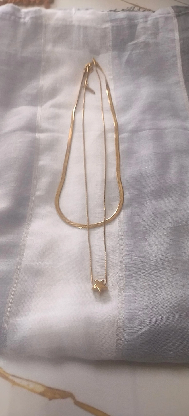 Anti Tarnish Double layered Chain 2