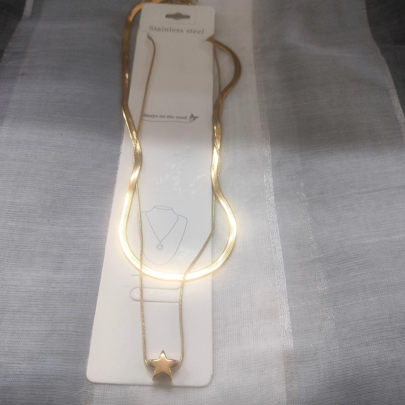 Anti Tarnish Double layered Chain 3