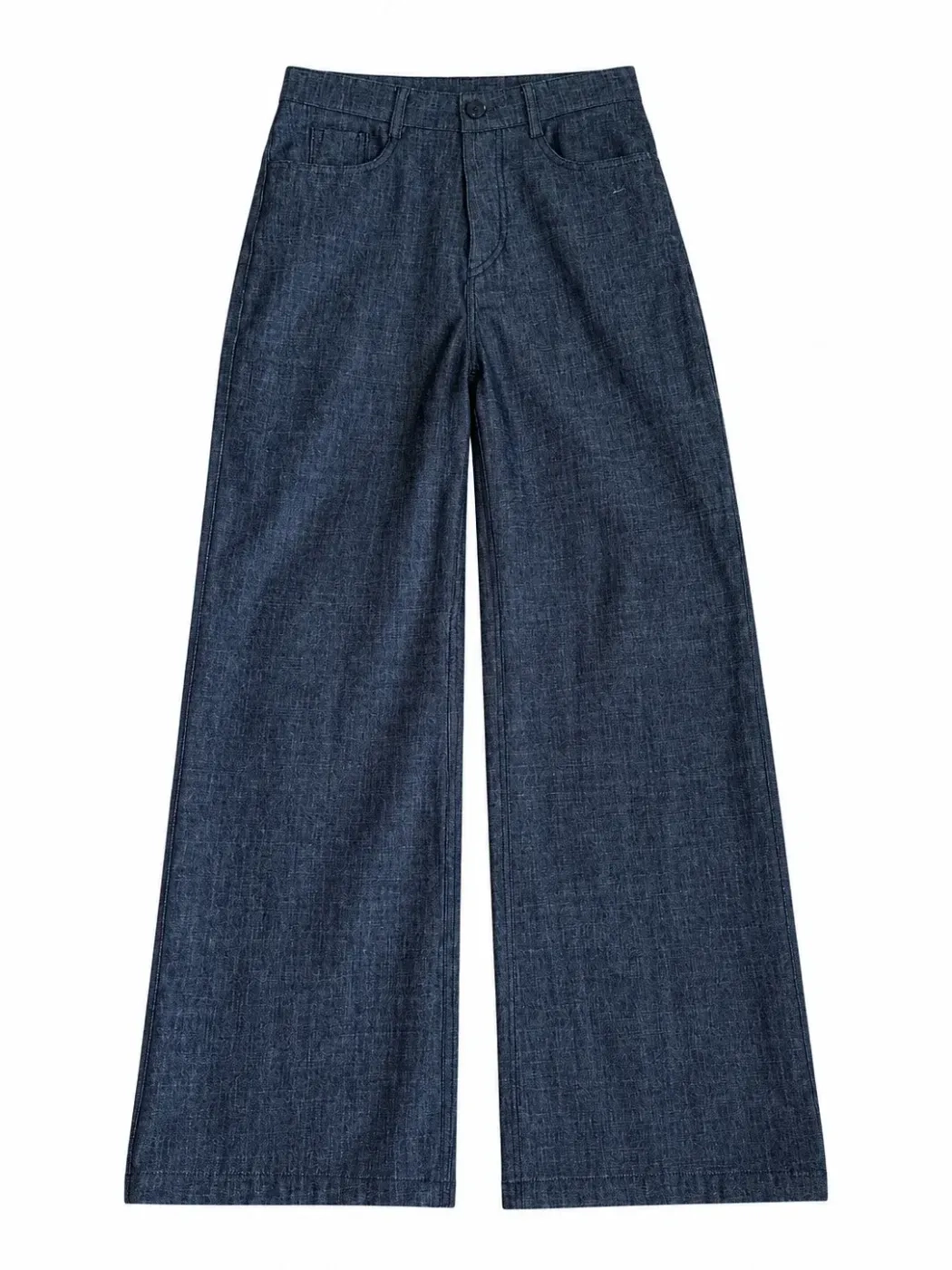 Raw indigo denim