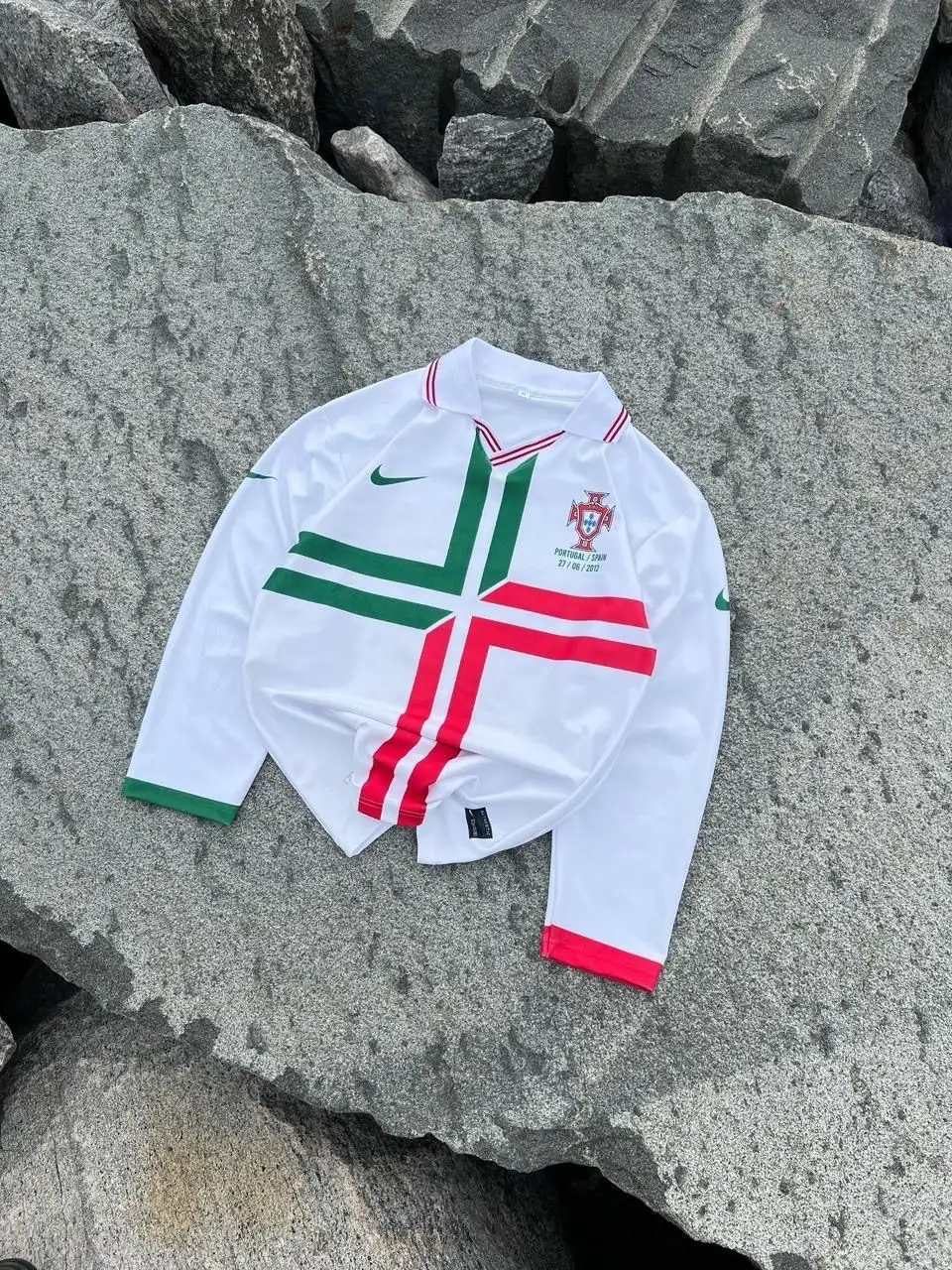 IMP FABRIC FULL SLEEVE  POLO T-SHIRT - PORTUGAL