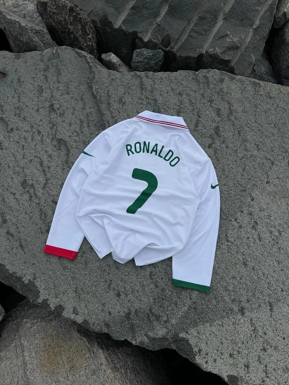 IMP FABRIC FULL SLEEVE  POLO T-SHIRT - PORTUGAL