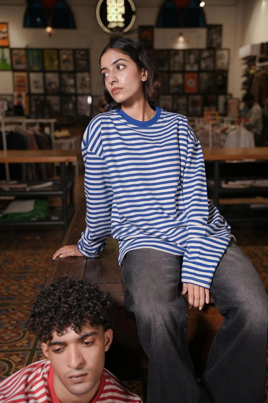Strips full sleeve T-shirt 2