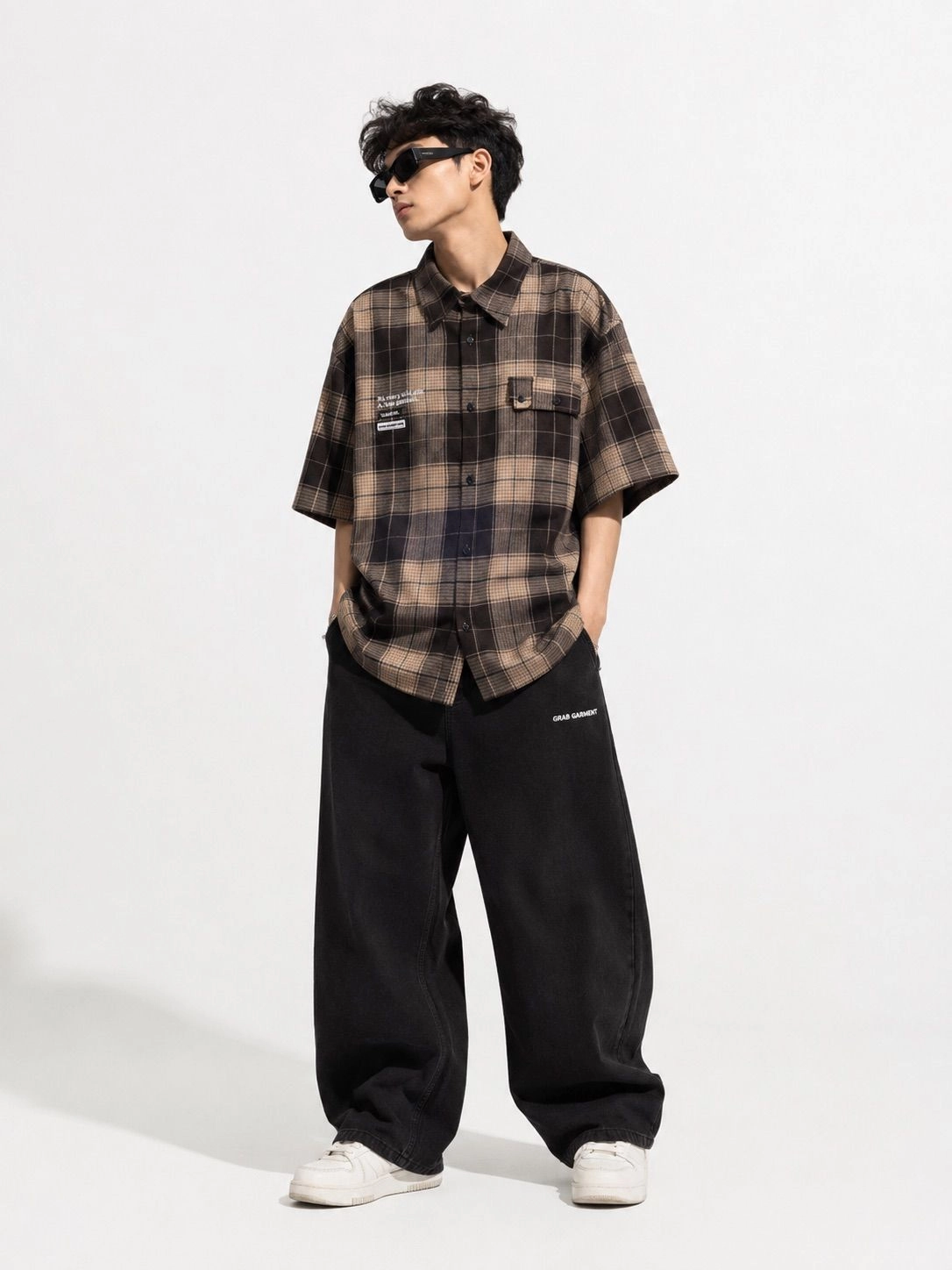 Oversized Striped Shirt 2