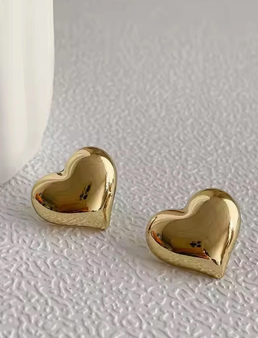 Soft Heart Earrings