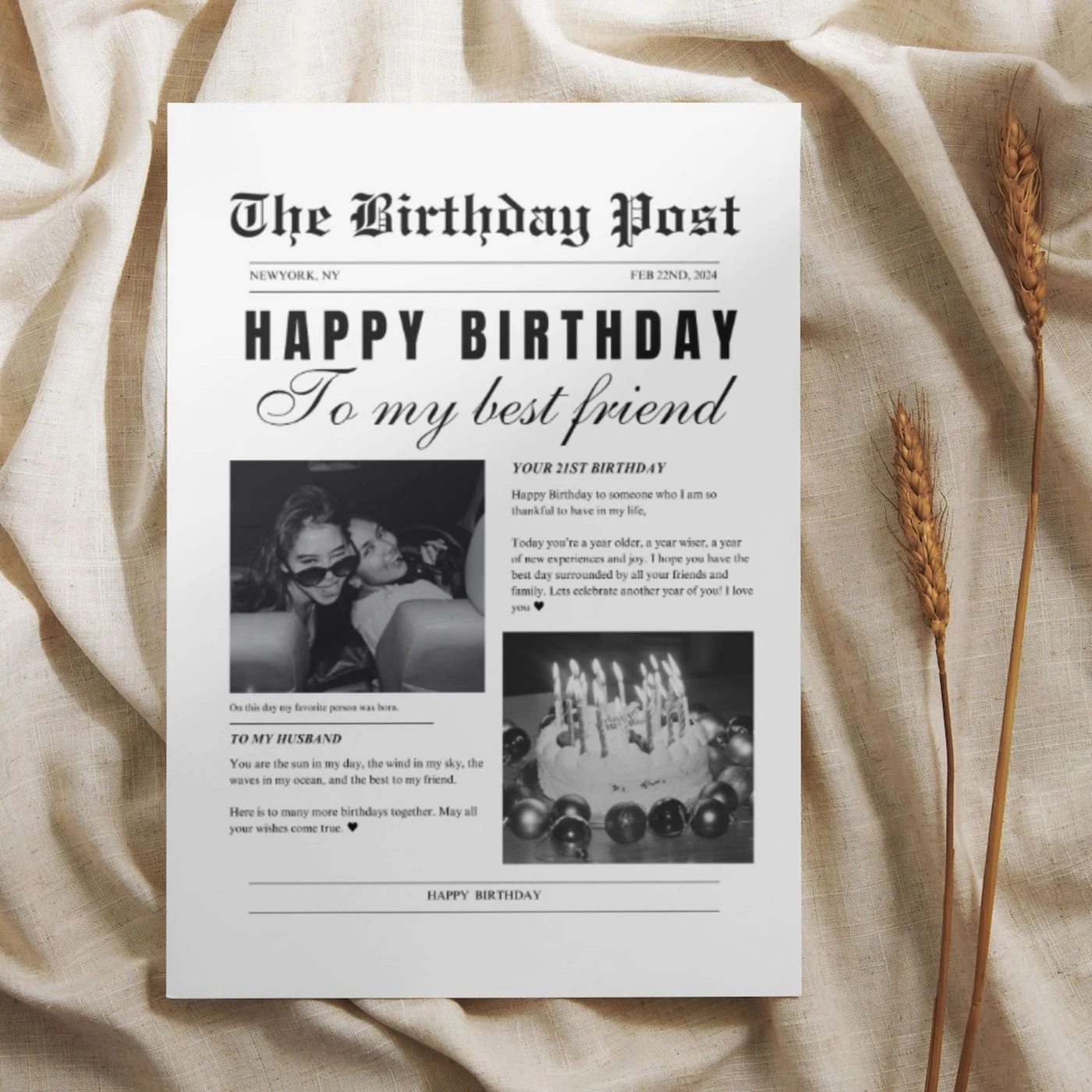 Costmize News Paper