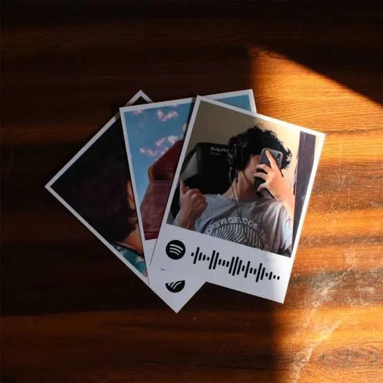 Spotify Song Poloroid