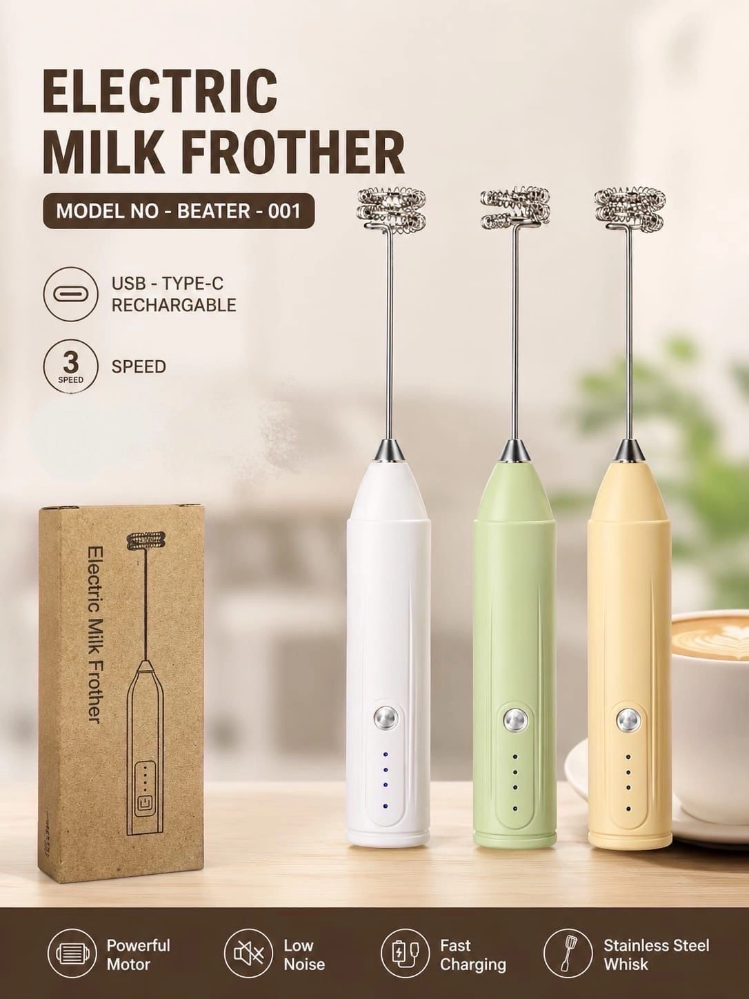 Electric Milk Frother