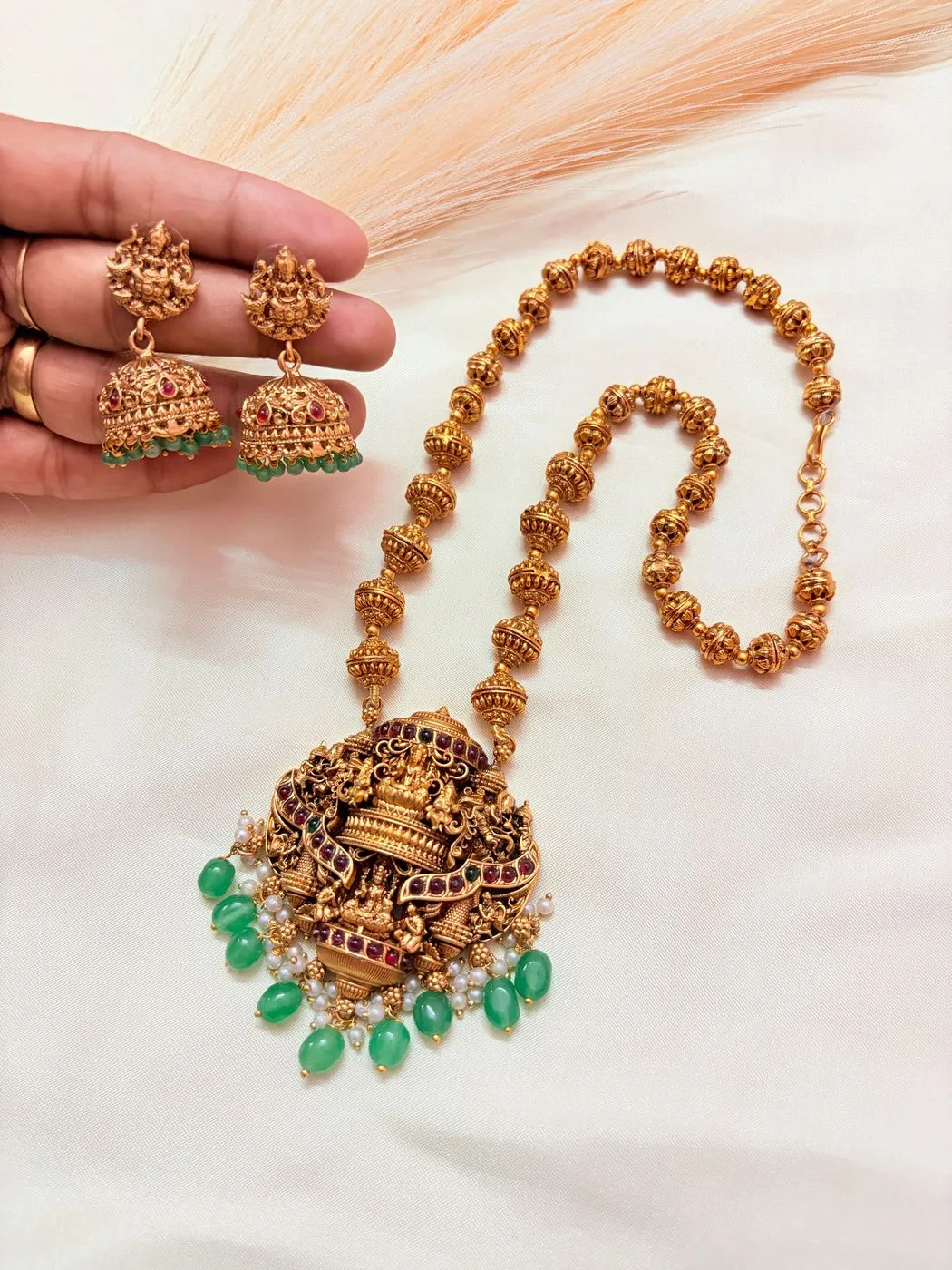 Vaibhavi Antique Haram 1