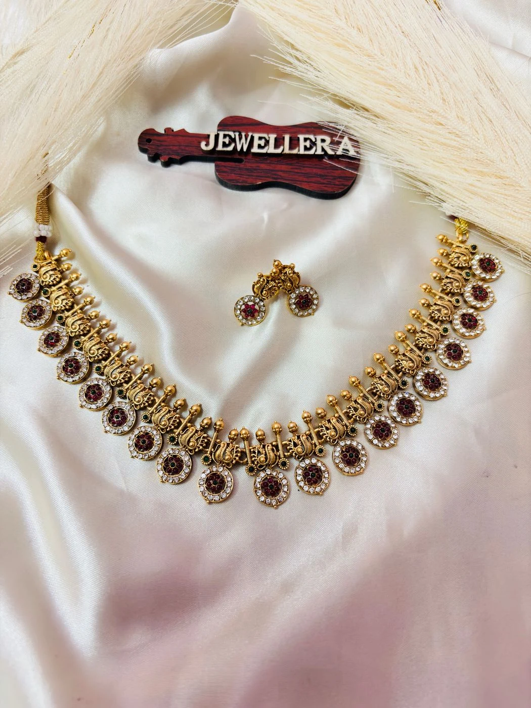 Coin Stone Choker