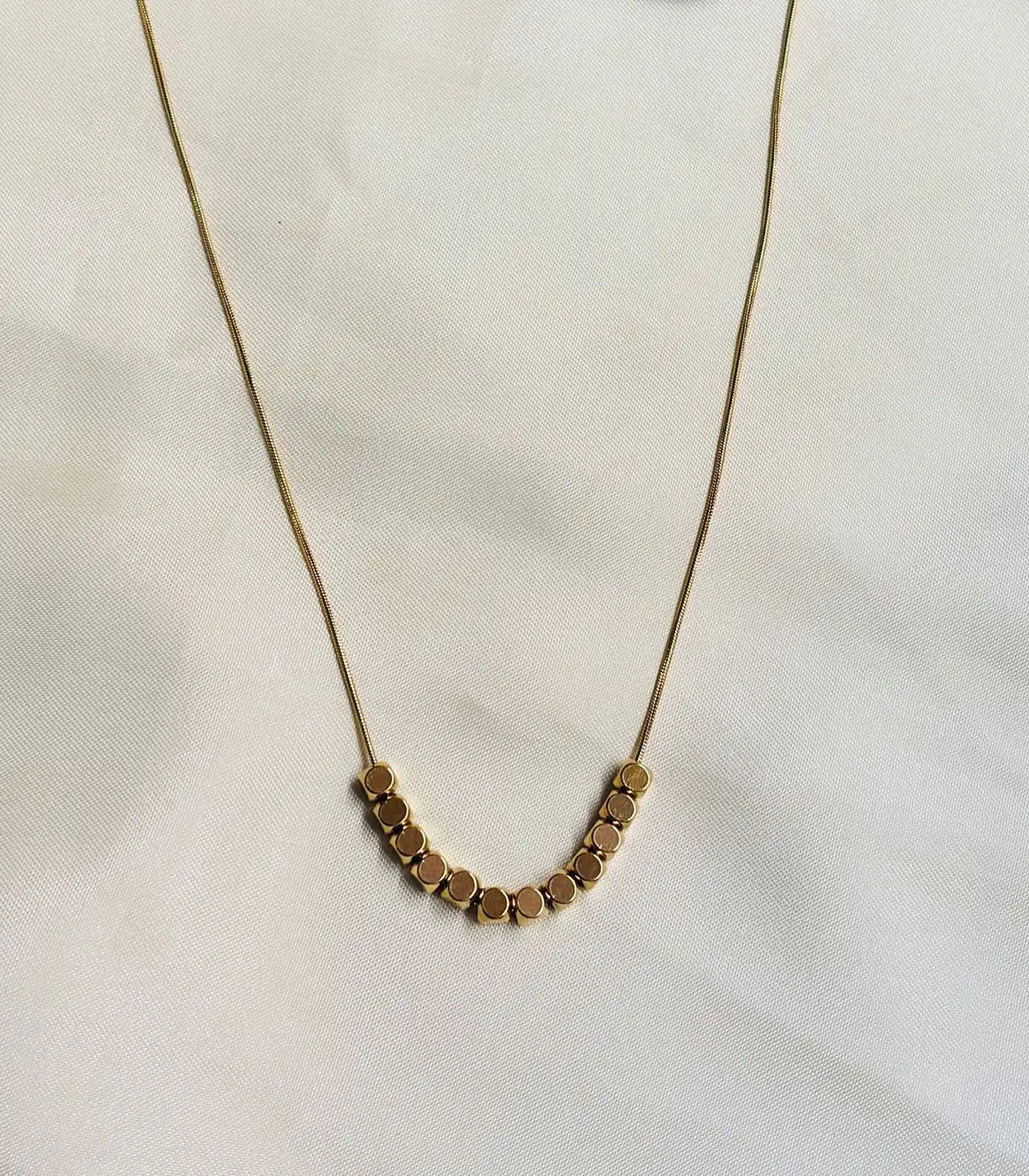 Golden Halo Drop Chain