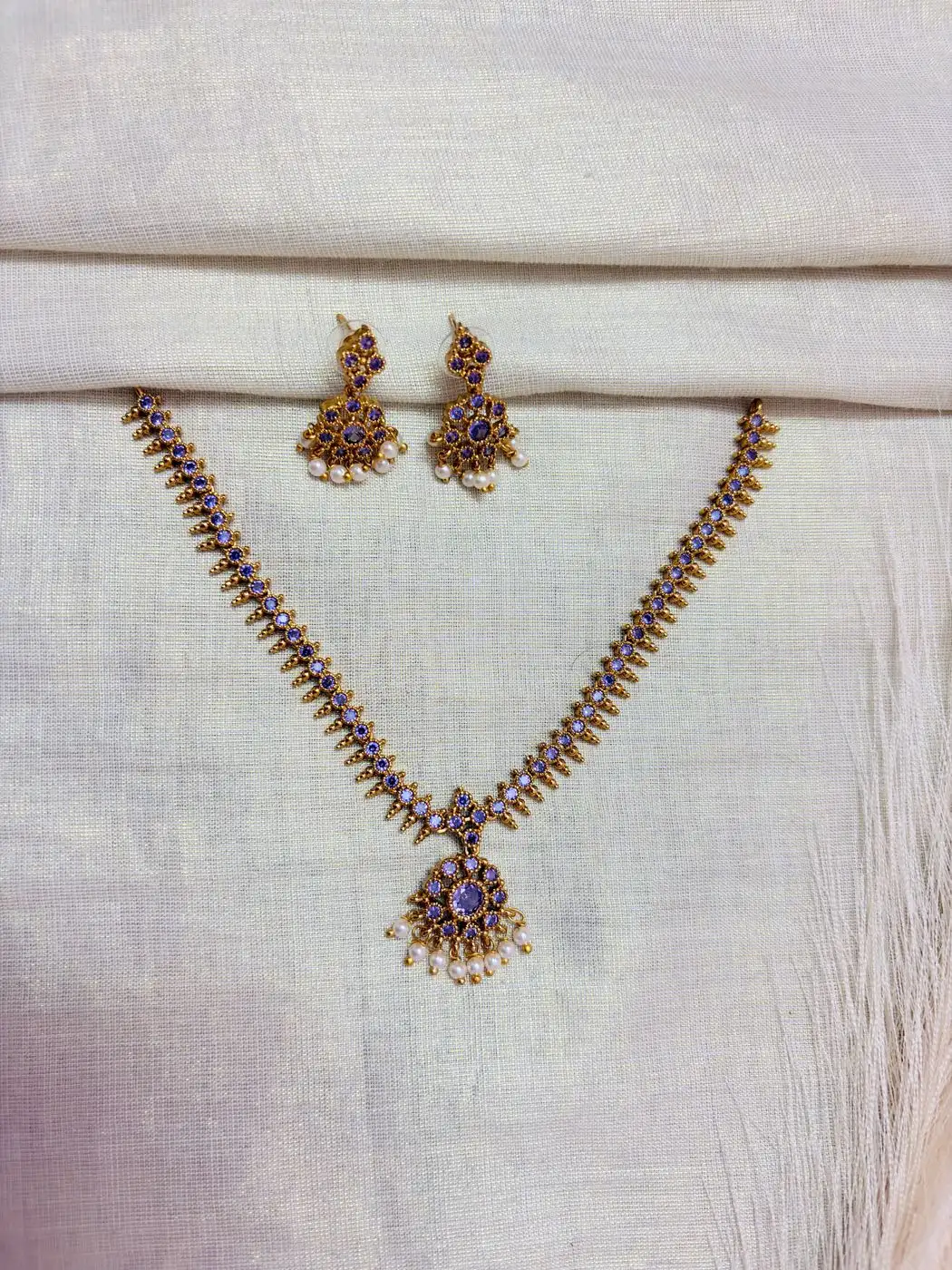Purple Stone Attigai