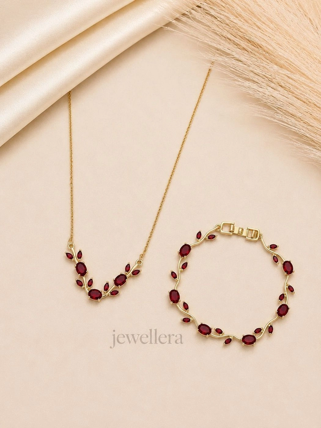 Tulip Chain + Tulip Bracelet