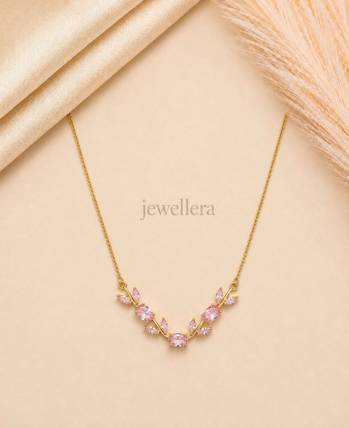 Pink Tulip Chain
