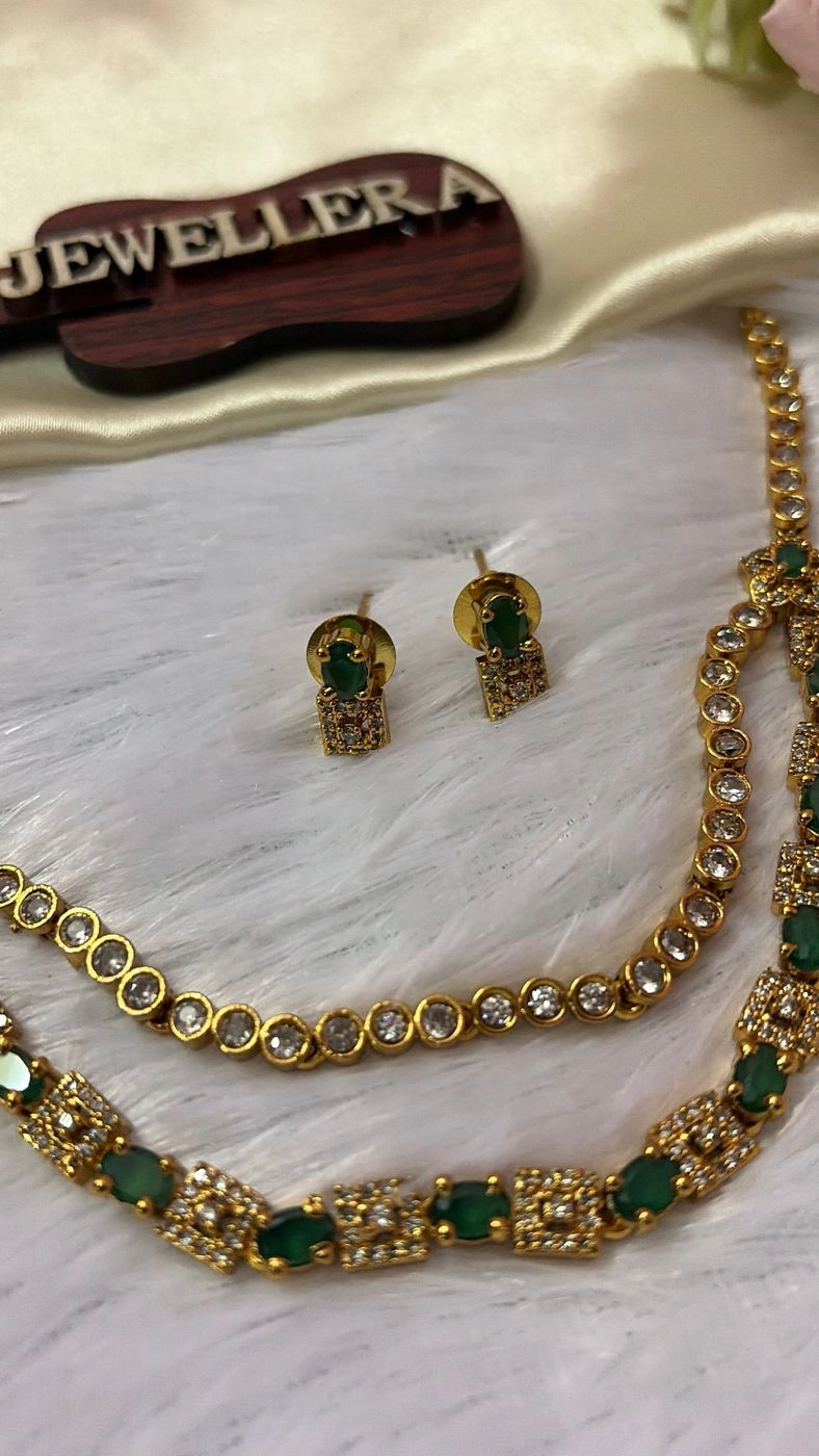 Double Layer Emerald Chain 2