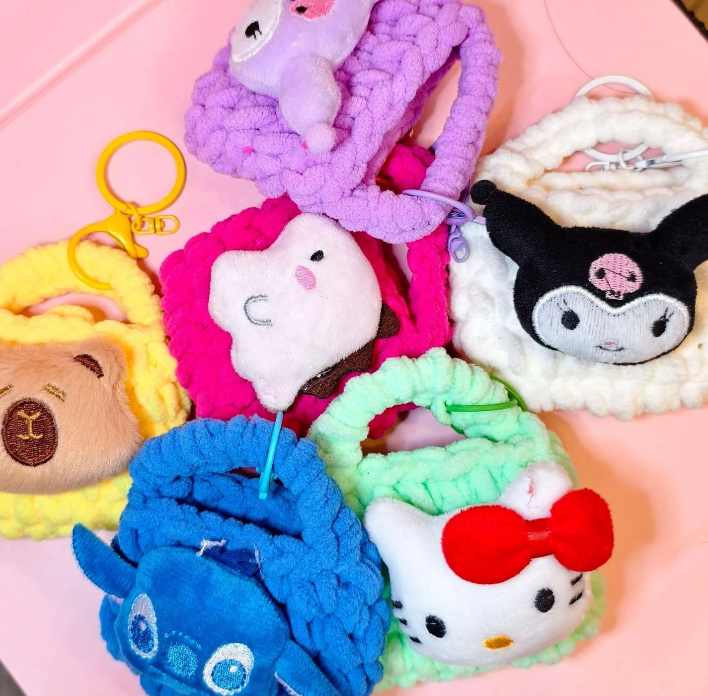 Plush Crochet Charm