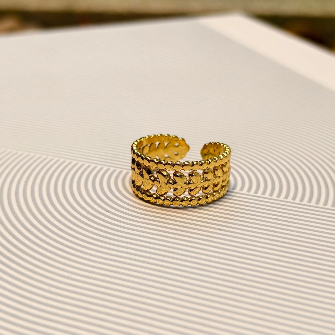 Gildedvine Statement Ring 2