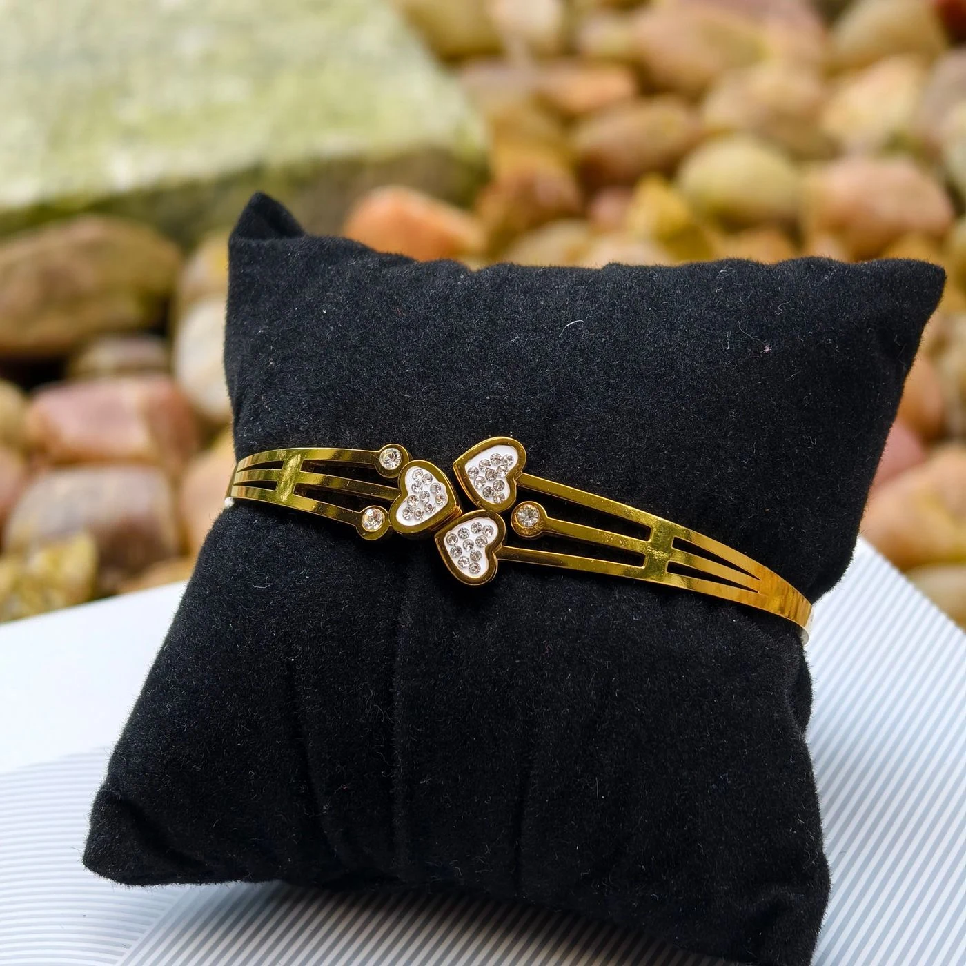 Crystal Love Bangle 3
