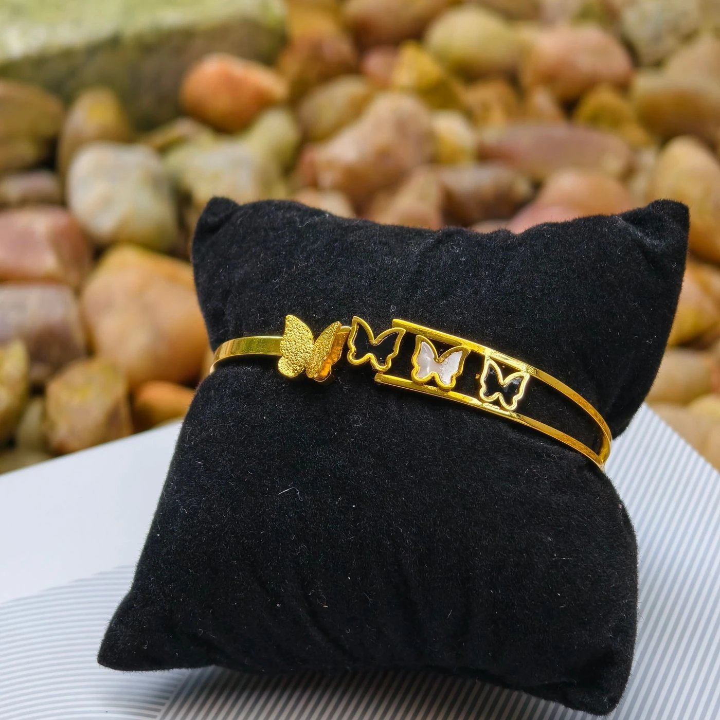 Butterfly Link Bangle 1