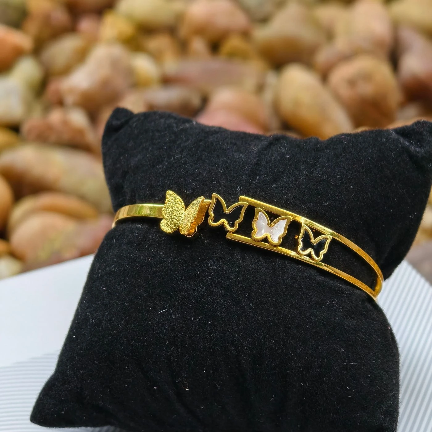 Butterfly Link Bangle 3