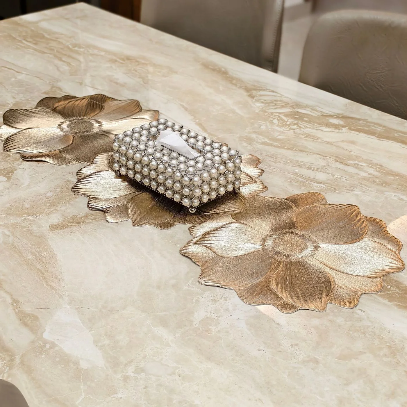Flower Dining Table Mat