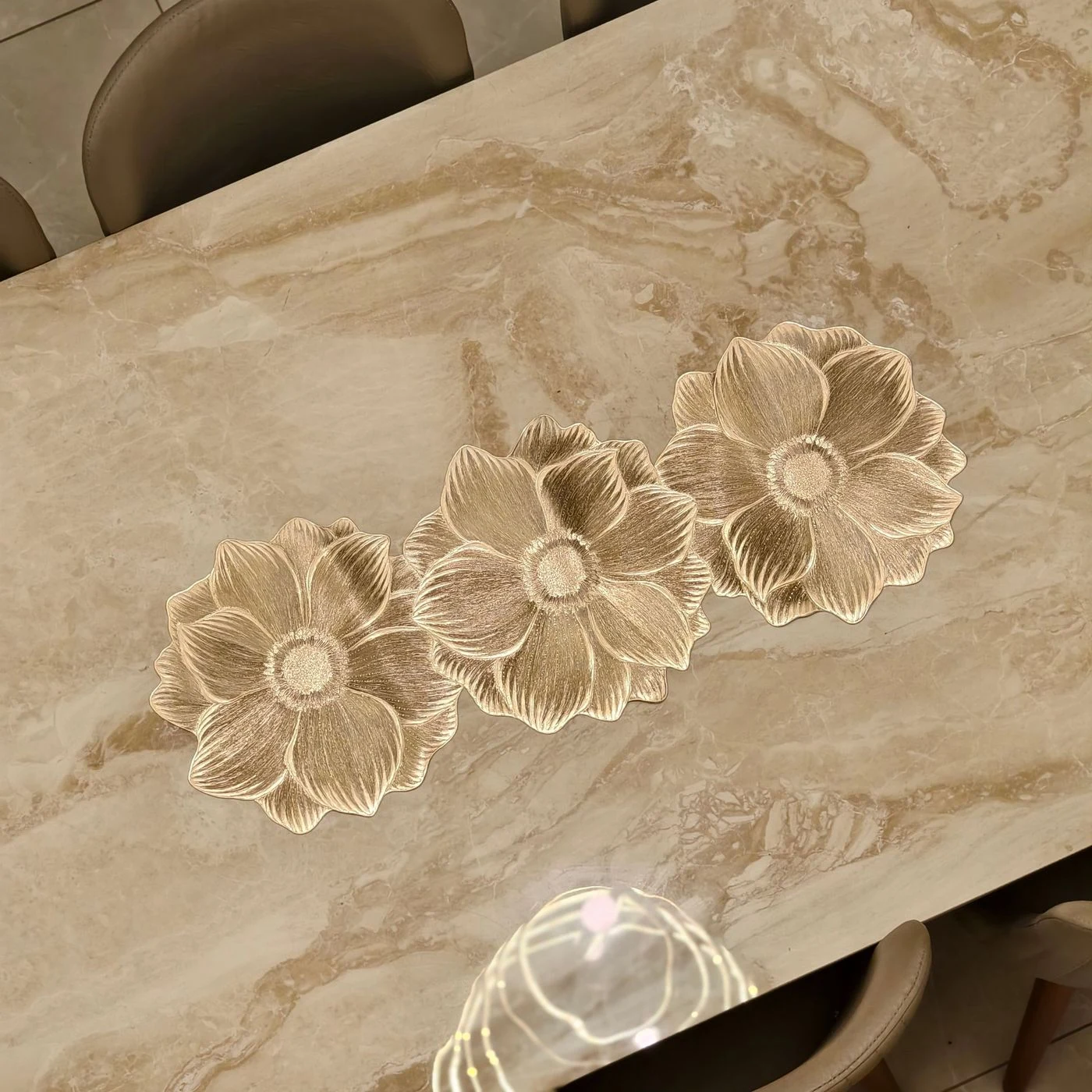 Flower Dining Table Mat
