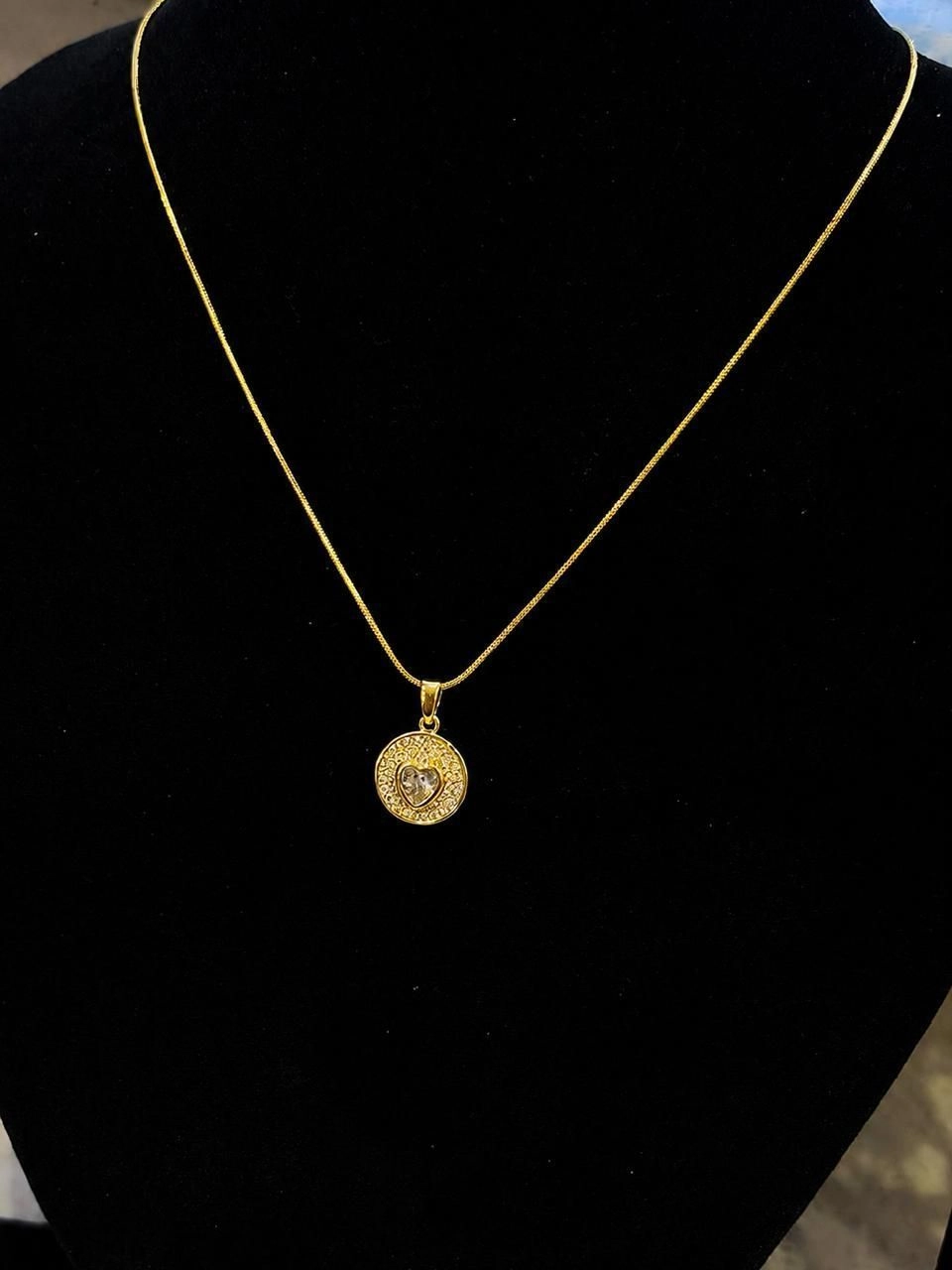 Heart Dimond Necklace 2